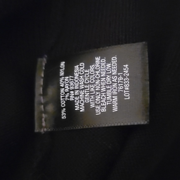 WORTHINGTON BRAND WOMEN'S PETITE PLUS BLACK PULLOVER CREWNECK SWEATER SIZE PXXL - Picture 12 of 15